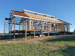 The Barn under Construction