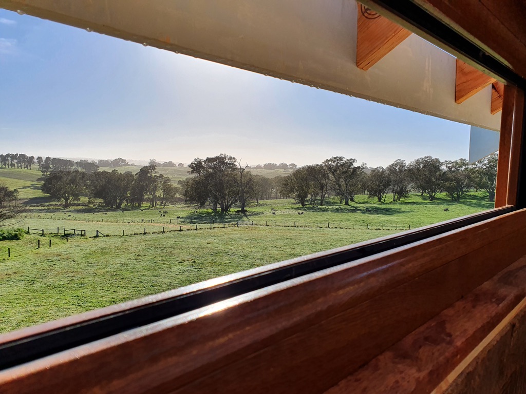 View from The Barn