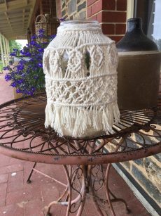 Large Macrame Jar (OD1)