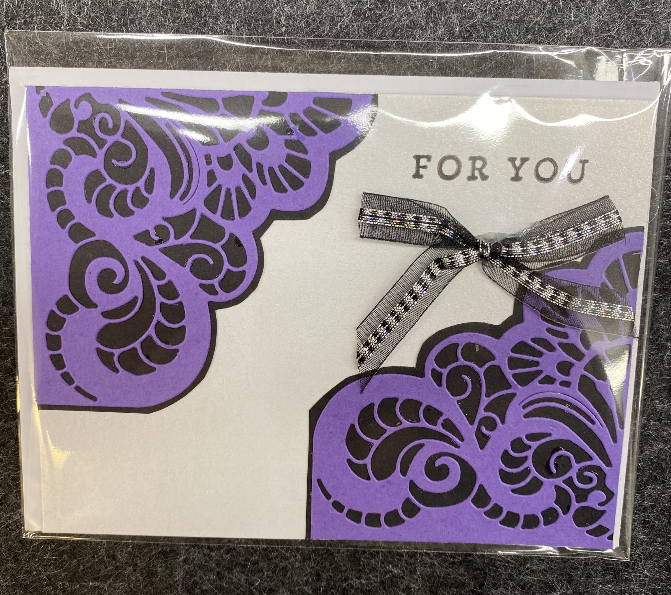 For You Card in Purple