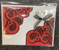 For You Card in Red