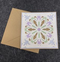 Layered Floral Card