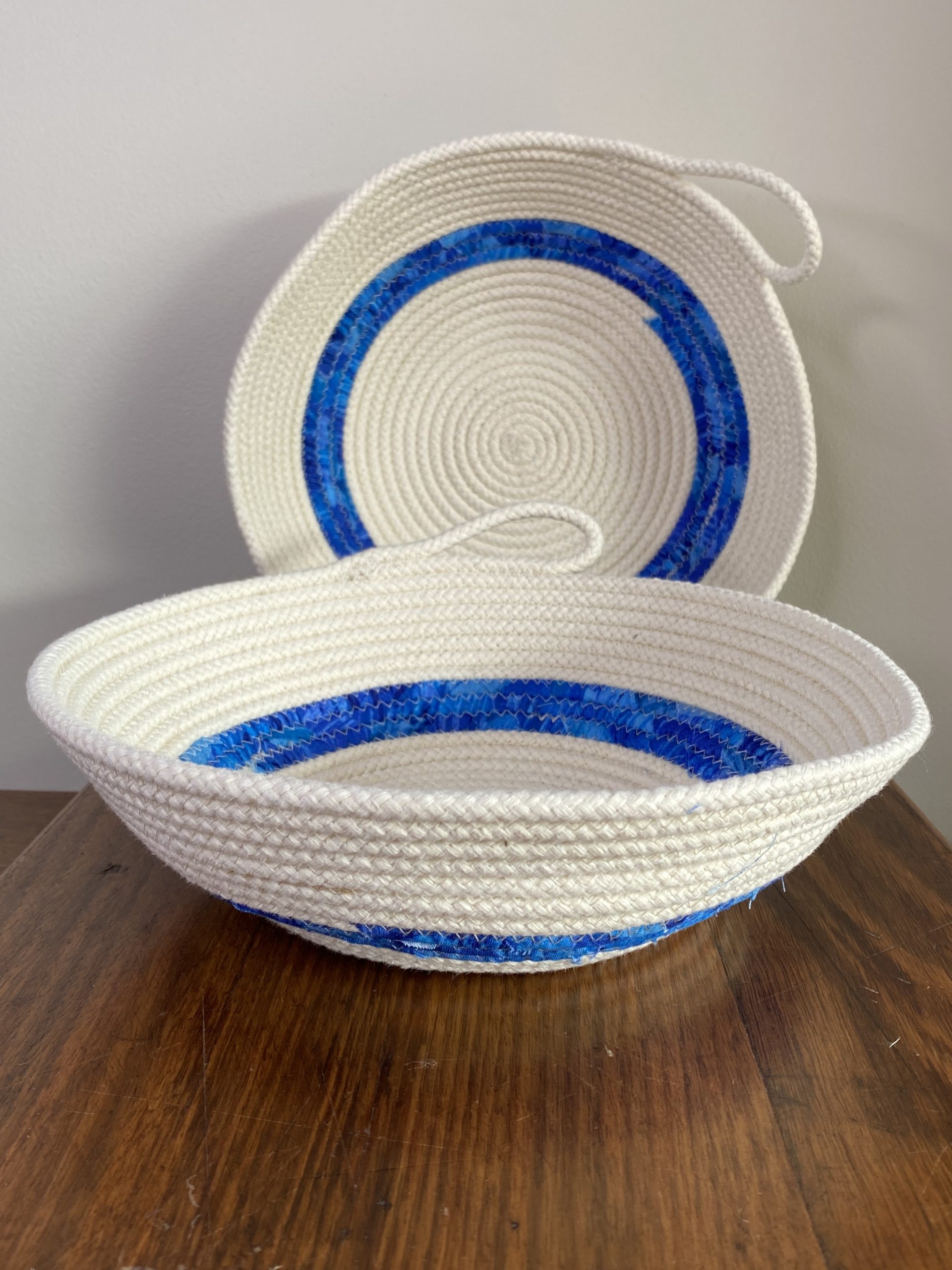 Blue Rope Basket